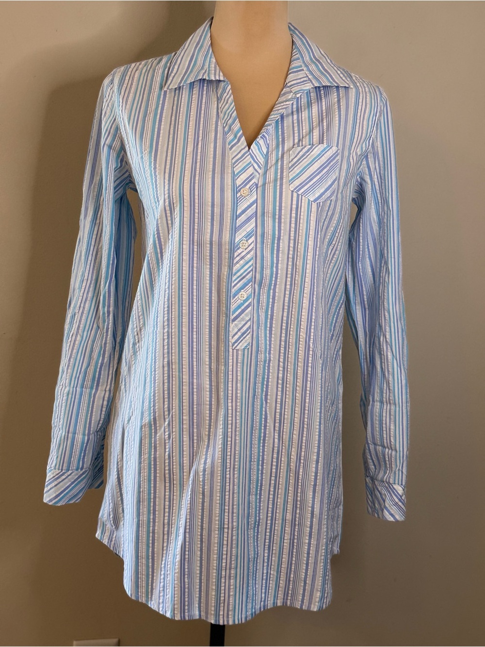 Southern Tide striped mini dress swimwear coverup SZ XS
